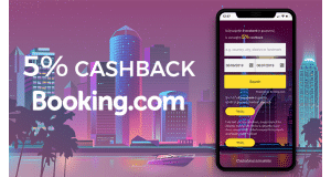 cashback 5% on booking